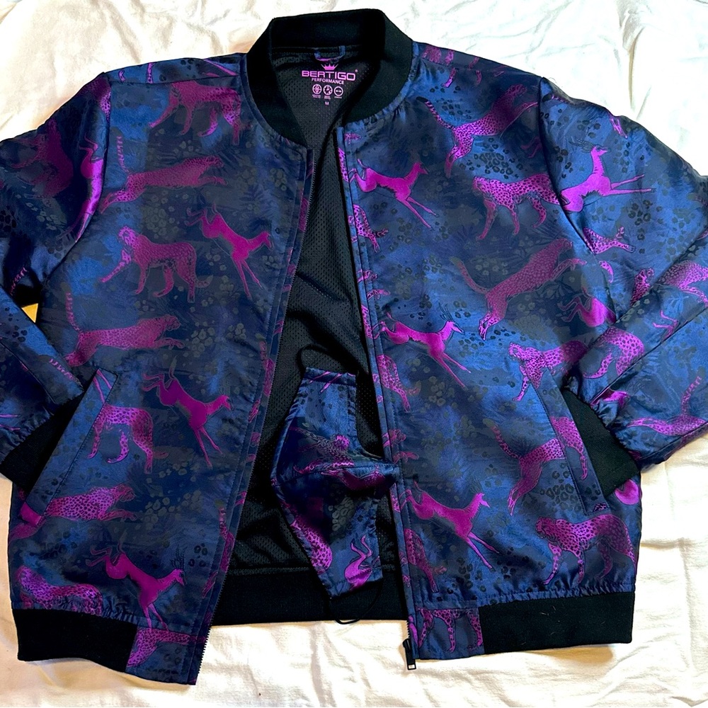 Purple and navy blue Cheetah and Gazelle by Bertigo Performance. Very stylish!